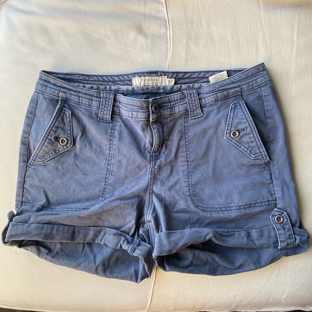 Navy Blue Shorts— Size 14– Torrid—